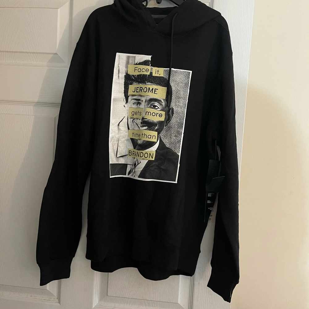 Rocnation Men Black Hoodie